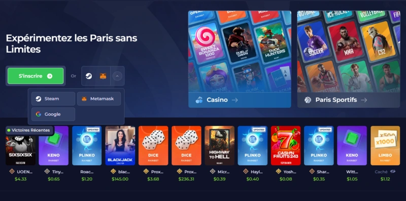 rainbet registration page