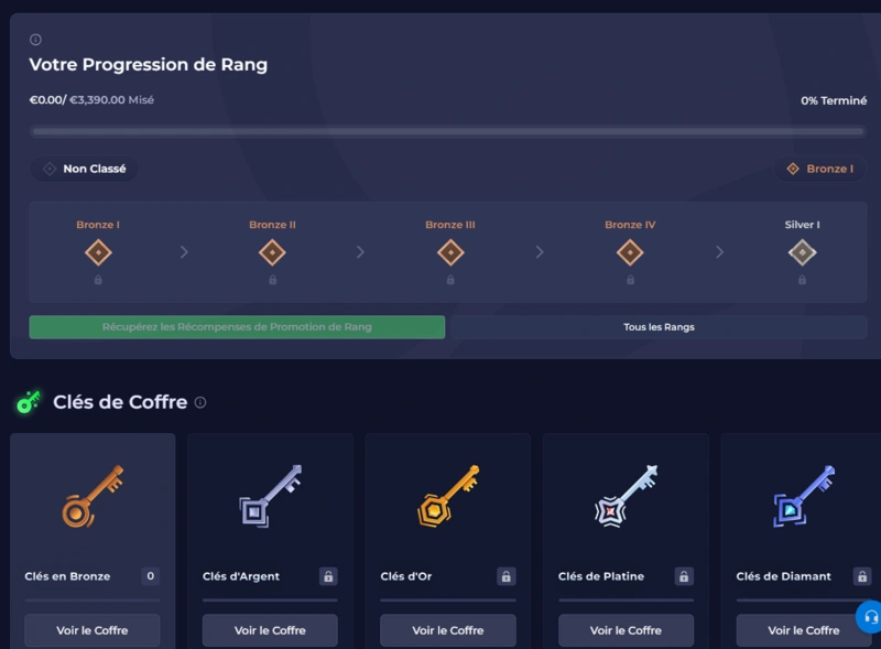 rainbet rewards page